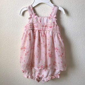 6M Floral One-piece